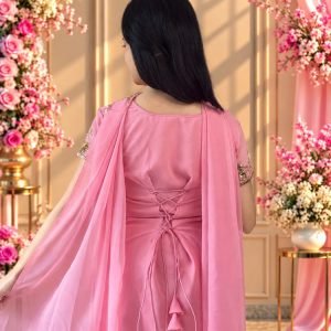 Pink 90s Set with Gold Handwork